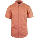 Steen FARAH 60s Mod Short Sleeve Oxford Shirt (G)