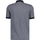 Tibbatt Farah Retro Jacquard Design Polo Shirt TN