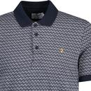 Tibbatt Farah Retro Jacquard Design Polo Shirt TN