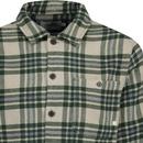 Torino Farah Wool Blend Retro Check Overshirt SB
