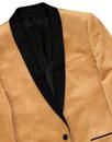 Keeling FARAH Retro 70s Shawl Collar Velvet Blazer