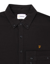 Wetshire FARAH 60s Mod Button Down Pique Shirt (B)