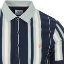 Wigwam FARAH 100 60s Mod Stripe Polo Top (Yale)