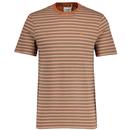 Wilmot Farah Retro Stripe Jersey T-shirt (Teak)