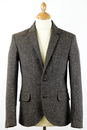 FERGUSON of LONDON Retro Mod Donegal Tweed Blazer