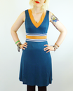 Billie Jean FEVER Retro 60s Stripe Summer Dress T