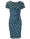 Congo FEVER African Print Retro Pencil Dress