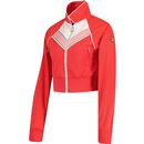 Arya Fila Women's Retro Track Jacket Poppy Red