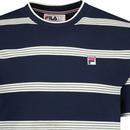 Chapman Fila Vintage Yarn Dyed Striped T-shirt N/G