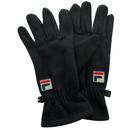 Fila Vintage coney woven fleece gloves black