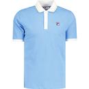 Fila Vintage Retro Sports Seb Polo Shirt Blue