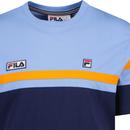 Duncan Fila Vintage Cut & Sew Stripe Crew Tee (VB)