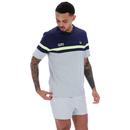 Duncan Fila Vintage Cut & Sew Stripe Crew Tee (FN)