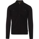Dusio FILA VINTAGE Button Down Mod Jersey Shirt