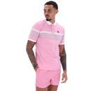Francis Fila Vintage Yarn Dye Stripe Polo Shirt PP