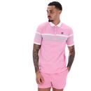 Francis Fila Vintage Yarn Dye Stripe Polo Shirt PP