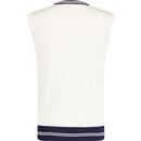 Francis Fila Vintage V-neck Knitted Tennis Vest G