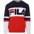 Freddie FILA VINTAGE Retro 1980s Logo Sweatshirt
