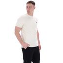 Campbell Fila Gold Retro Weave Effect Knit Tee E