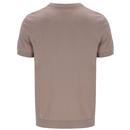 Campbell Fila Gold Retro Weave Effect Knit Tee MM