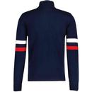 Harrison Fila Vintage 1/4 Zip Funnel Neck Sweater