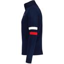 Harrison Fila Vintage 1/4 Zip Funnel Neck Sweater