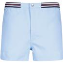 fila vintage mens hightide 70s tennis shorts blue bell