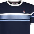 James Fila Vintage Yarn Dye Stripe Retro Tee FN