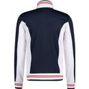 Manne Fila Vintage Retro Sports Track Jacket Navy