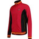 Manne Fila Vintage Retro Sports Track Jacket Red