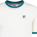 Marconi Fila Vintage Retro 70s Ringer T-shirt G/DL