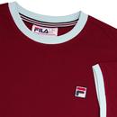 Marconi FILA VINTAGE Retro 70s Ringer T-Shirt (TR)