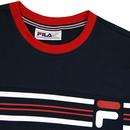 Bruno 3 FILA VINTAGE 1980s Cut & Sew T-shirt (P/R)