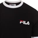Roscoe FILA VINTAGE 90s Ringer T-shirt (Black)
