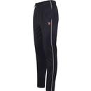 Terry FILA VINTAGE Retro 80s Piped Track Pants (P)