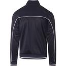 Terry FILA VINTAGE Piped Funnel Neck Track Top (P)