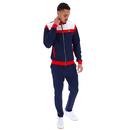 Fila Vintage Cruz Track Jacket in Red/Navy/White FW23MH019 410