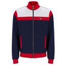 Fila Vintage Cruz Track Jacket in Red/Navy/White FW23MH019 410