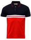 Domenico FILA VINTAGE Men's Retro 70s Polo Shirt
