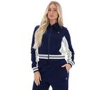 Jelena Fila Vintage Retro 80s Cropped Track Top FN