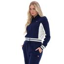 Jelena Fila Vintage Retro 80s Cropped Track Top FN