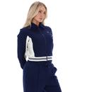 Jelena Fila Vintage Retro 80s Cropped Track Top FN