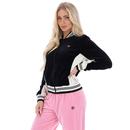 Jenesis Fila Vintage Baseball Zip Up Track Top B