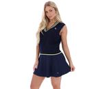 Jorja Fila Vintage Women's Cable Knit Vest N