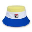 Fila Vintage Marco Retro 90s Bucket Hat Popcorn/White/Turkish Sea FHXS24014 977