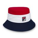 Marco Fila Vintage Tricolour Retro Bucket Hat RWN