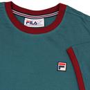Marconi FILA VINTAGE Retro 70s Ringer T-Shirt (AD)
