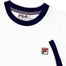 Marconi FILA VINTAGE Retro 70s Ringer T-shirt W/N