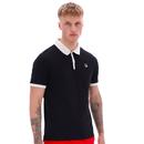 Panatta 2 Fila Vintage Monochrome Polo Shirt B/G