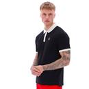 Panatta 2 Fila Vintage Monochrome Polo Shirt B/G